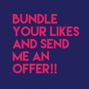 BUNDLE LIKES FOR A DISCOUNT!!